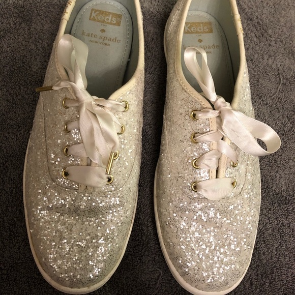 Kate Spade Glitter Keds